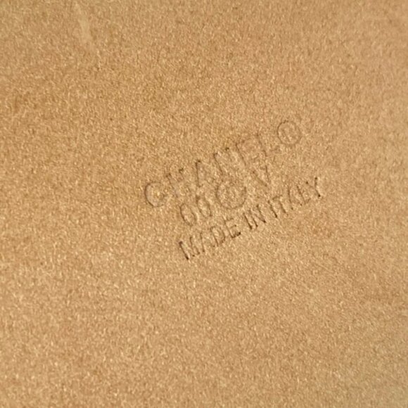 Auth CHANEL - Dark Brown Silver Leather Hardware Belt - Picture 4 of 9